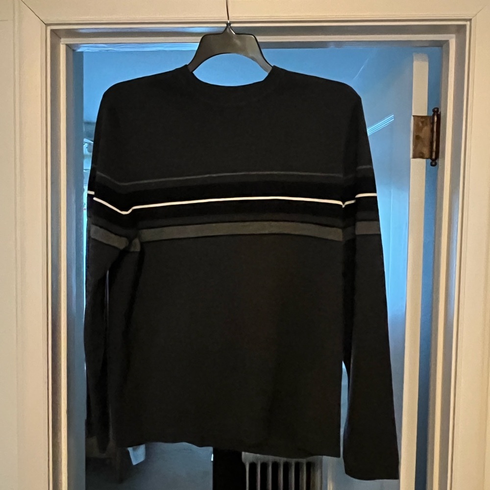 Eddie Bauer men’s wool sweater, size large